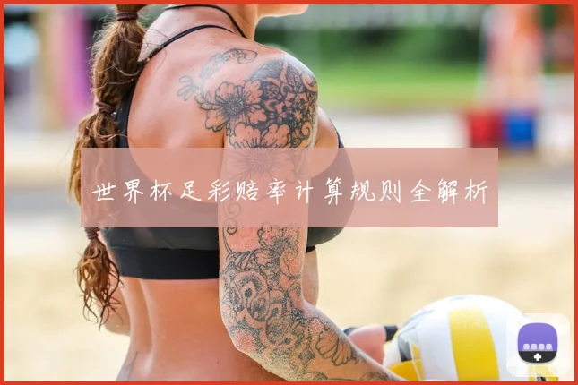 世界杯足彩赔率计算规则全解析